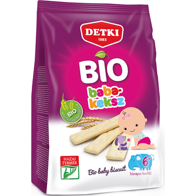 Печенье детское DETKI (Детки) Спельтовое Bio органическое с 6-ти месяцев 180 г